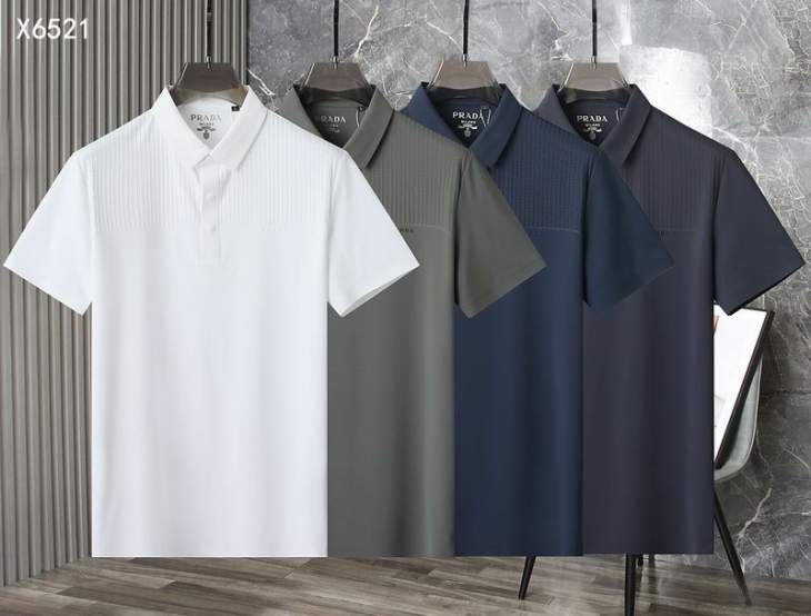 Picture of Prada Polo Shirts Short _SKUPradaM-4XL26rx27025599